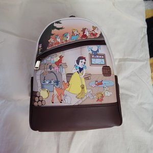 Loungefly Disney Snow White scene mini backpack BNWT
